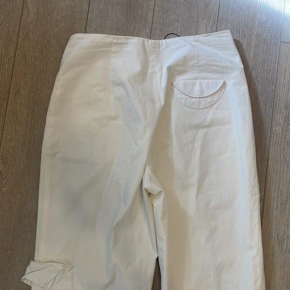 Orseund Iris Ecru Pocket Pants Hailey Bieber Cargo Shadow Hill Gallery Dept - Picture 11 of 13